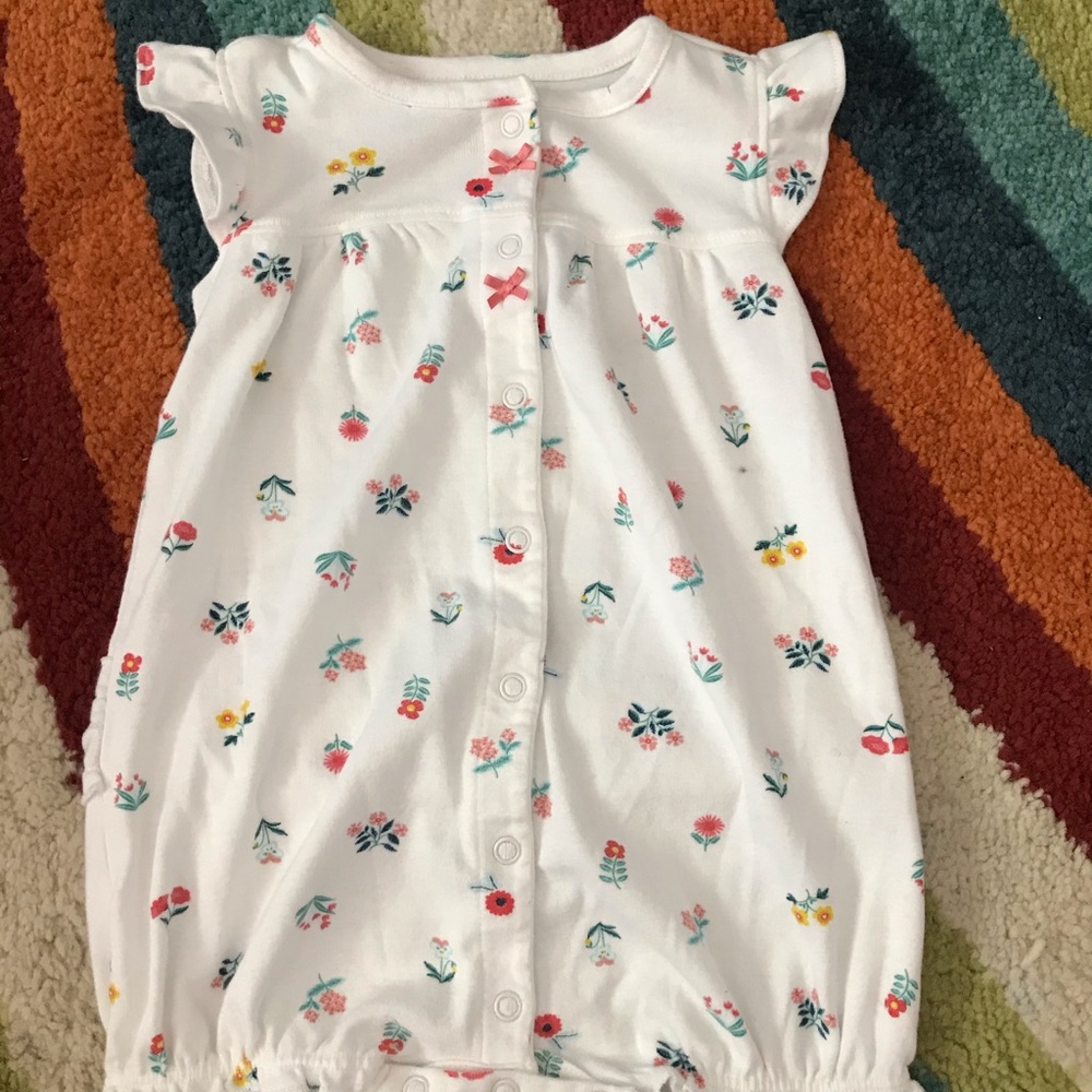 Carter’s size 12 month floral print romper